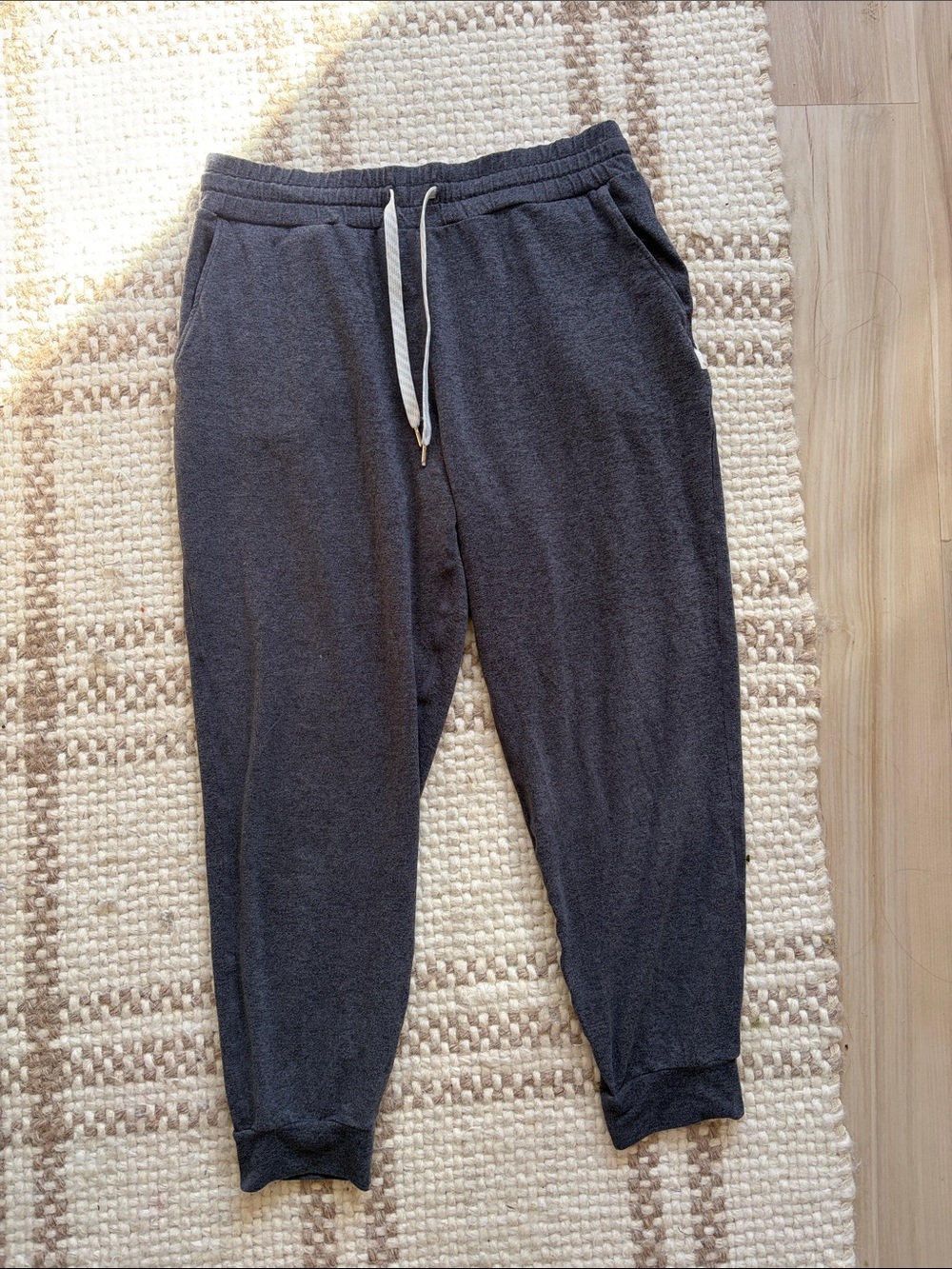 Vuori charcoal heather halo performance jogger